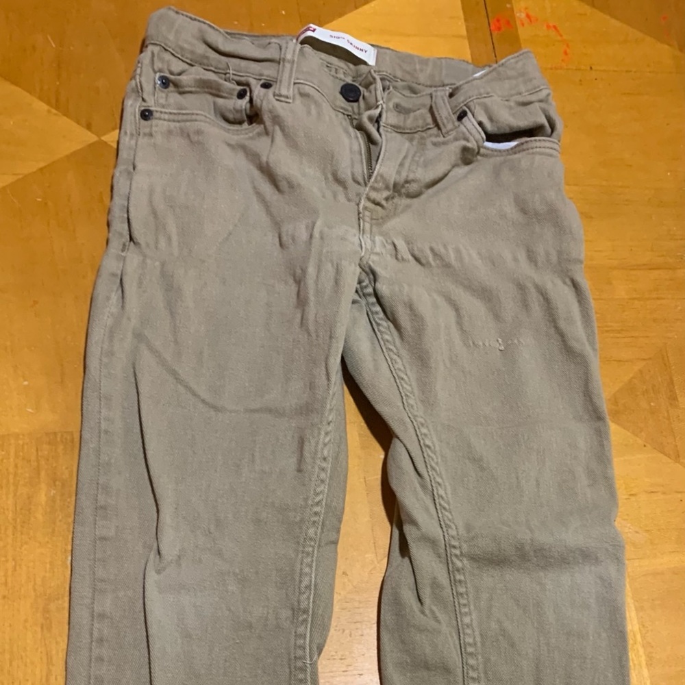 Levi’s Boys Skinny Jeans size 12 khaki